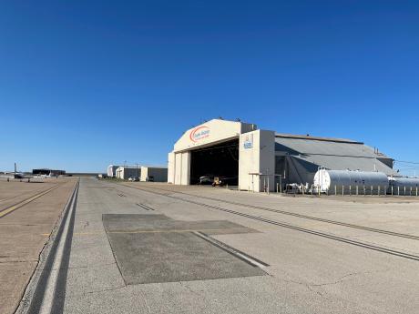 Skyline Aviation at San Angelo's Mathis Field where the Angelo State University commercial pilot program is conducted.