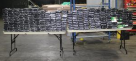 718 lbs of Cocaine Seized in Laredo 9.2.22 (Contributed/CBP)