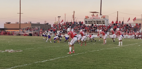Ozona QB Fowler Throws a Touchdown to Max Everett