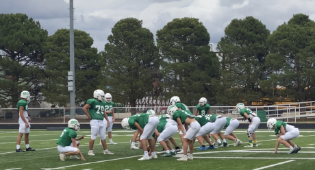 The Wall Hawks at Football Practice