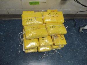 55 lbs Cocaine Seized in El Paso (Contributed/CBP)