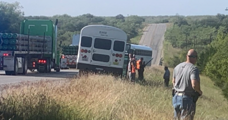 Prison Bus Crash Callahan County Oct. 18, 2022 (Contributed/DPS)