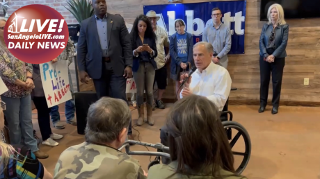 DAILY LIVE! | Governor Greg Abbott was in San Angelo Today!