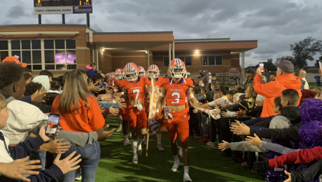 The Central Bobcats take the field at San Angelo Stadium one last time.