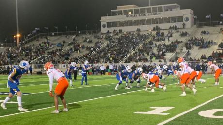 WOLFFORTH, TX —- The San Angelo Central Bobcats (5-4)(2-2) lost their regular season finale in Wolfforth to the Frenship Tigers (7-2)(3-1) 30-21 Friday at Peoples Bank Stadium.