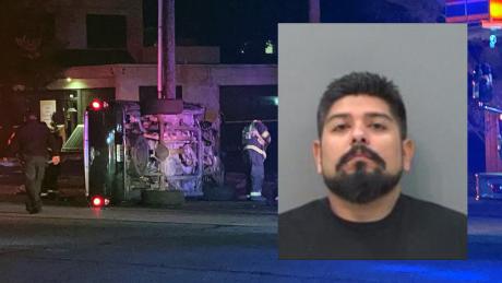 Jesse Galvan, 34, was arrested for DWI following his rollover crash on S. Abe. St. in the early morning hours of Sunday, Nov. 27, 2022. 