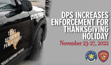DPS Enforcement Thanksgiving 2022 (Courtesy/DPS)