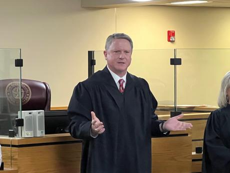 Andrew Graves Sworn in as Court at Law Judge (LIVE! Photo/Yantis Green)