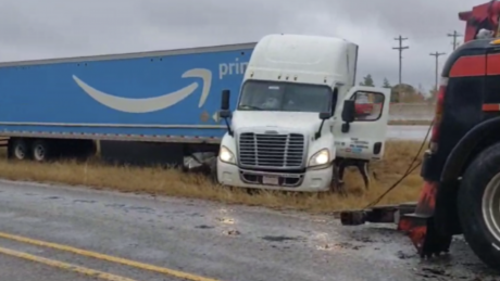 Amazon Prime Truck Crash