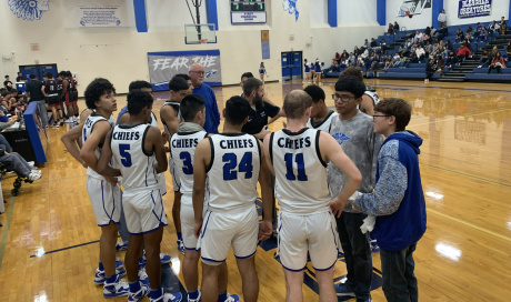 Lake View's Head Coach Courtney Bliskey Talks to the Team