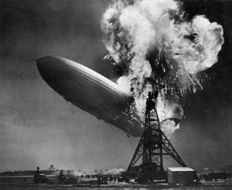 Hindenburg Disaster (Courtesy/Time)