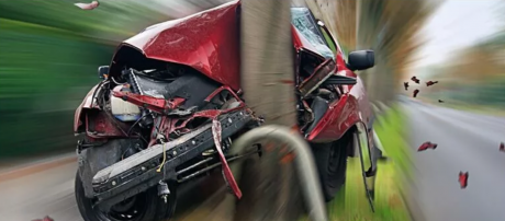 Crash into a Fixed Object (Courtesy/DeliusMcKenzie)