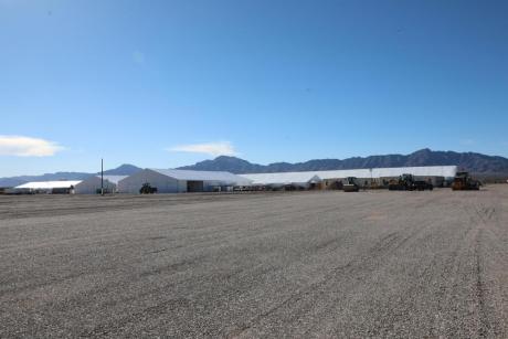 Temporary Illegal Migrant Processing Tent Facility El Paso (Courtesy/CBP)