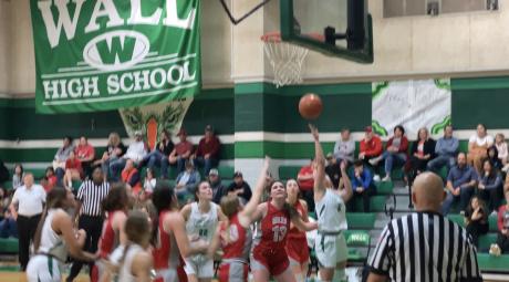 The Lady Hawks beat the Lady Bulldogs of Miles!
