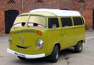Volkswagen Van Happy Face (Courtesy/Pinterest)