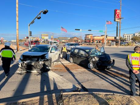 Crash in the Chicken District on Feb. 10, 2023