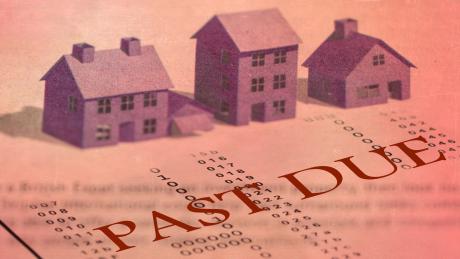 Past due mortgage payments graphic