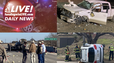 LIVE! Daily News | Rollovers, DWI's, and Crashes Around San Angelo