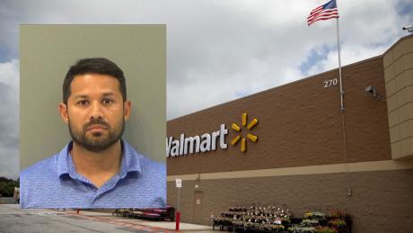 Former SAPD officer Jayson Zapata was arrested for shoplifting at the Walmart, 5501 Sherwood Way, on Oct. 4, 2022.
