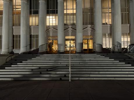 Tom Green County Courthouse at Night