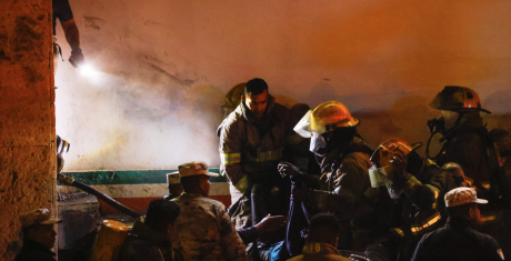 Illegal Migrants Die in Juarez Fire (Courtesy/ REUTERS/Jose Luis Gonzalez)