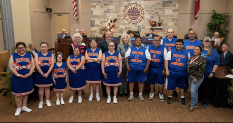 Mayor Brenda Gunter and MHMR Concho Valley