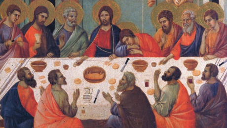 Last Supper Duccio (Courtesy/Catholic World Report)