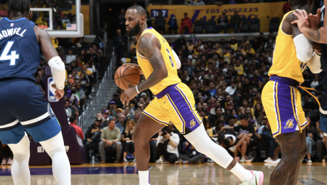 Lakers Survive in OT; Advance to NBA Playoffs
