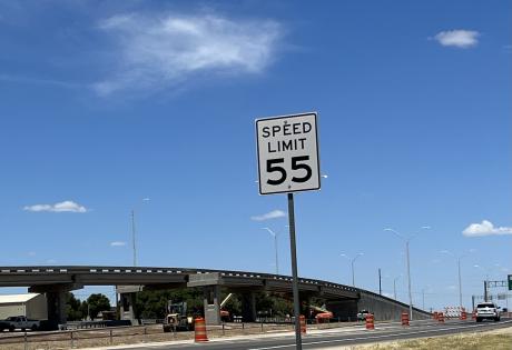 Speed Limit 55 Sign (LIVE! Photo/Yantis Green)