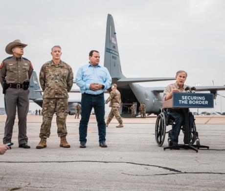 Gov. Abbott on Securing the Border (Courtesy/gov.texas.gov)