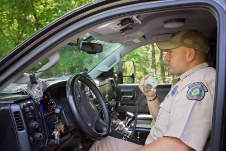 Texas Game Warden Daron Blackerby (Courtesy/TPWD)