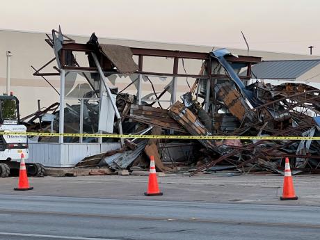 NAPA Building Demolished 5/22/23 (LIVE! Photo/Yantis Green)
