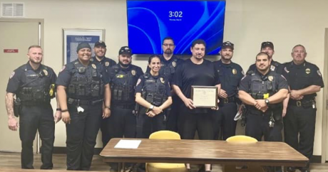 James Sanchez and San Angelo Police Officers