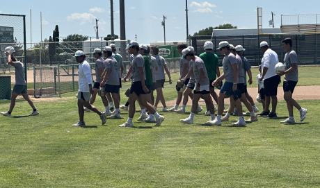 Wall Hawks at Practice