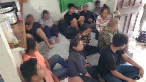28 Illegal Migrants in Laredo Stash House (Courtesy/CBP)