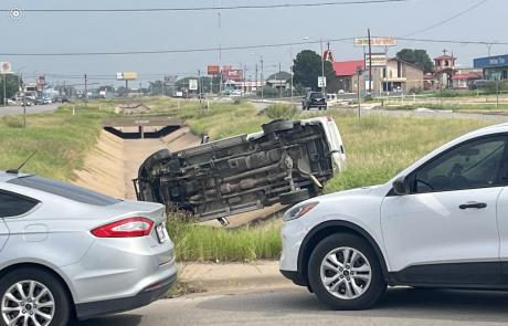 Crash 14th and Bryant (LIVE! Photo/Matt Trammell)