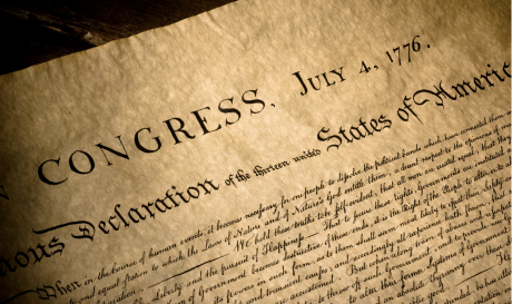 Image of the Declaration of Independence (Courtesy/New Yorker)