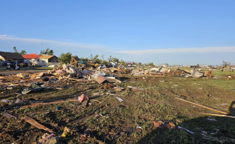 Damage to Perryton After Tornado