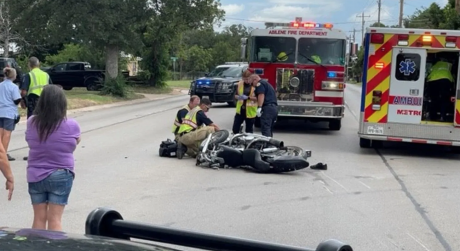 Abilene Biker Killed in Crash (Courtesy/KTXS)