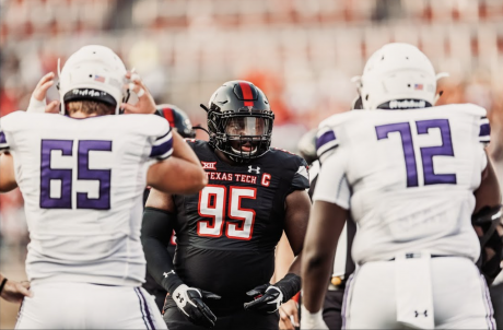 Texas Tech DL Jaylon Hutchings vs Kansas State