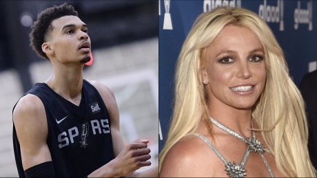 Victor Wembanyama and Brittany Spears