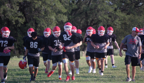The Christoval Cougars at 2-a-Days