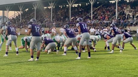 Wall Hawks in Tied Slugfest at Mason Punchers at Half