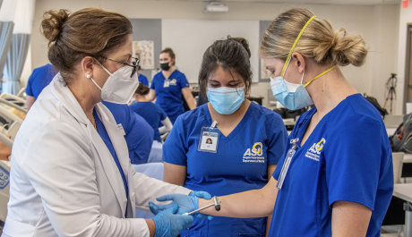 Angelo State Nursing Instructors and Students