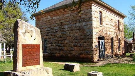 Buffalo Gap Historic Village buildings. Image available on the Internet and included in accordance with Title 17 U.S.C. Section 107.