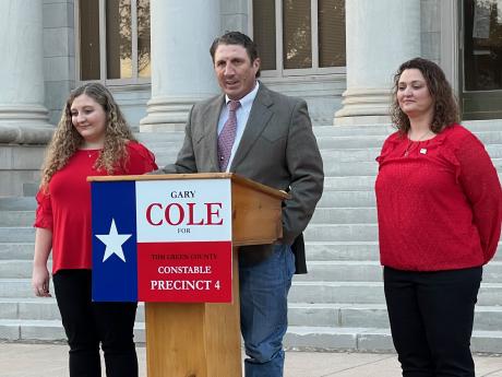 Gary Cole for TGC Constable Pct. 4 (LIVE! Photo Yantis Green)