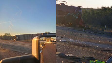A severe crash involving multiple 18-wheelers has led to the closure of TX 158. The critical route that links Midland to Garden City and beyond, including San Angelo, has been shut down for approximately five hours. Authorities have informed the public to anticipate extended closures into the late hours of the evening.