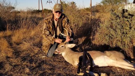 Robert "Bob" Isaacks was an avid hunter and owned a ranch in Val Verde County called The Pistol Ranch, named after his dog.
