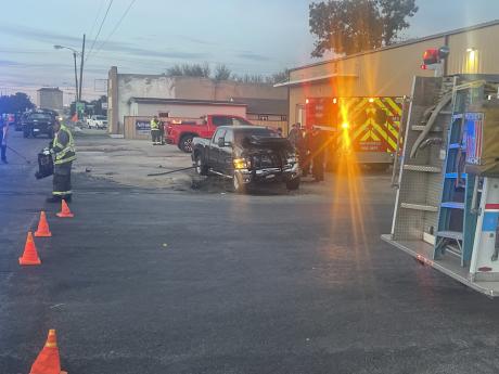 Crash at Highland and Chadboure