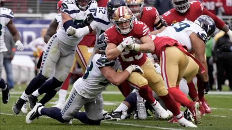 Christian McCaffrey and the 49ers vs the Seahawks
